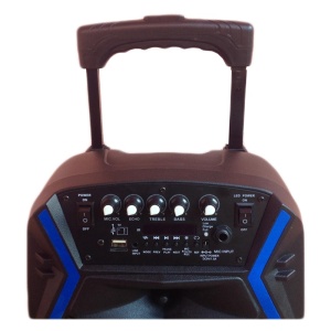 Boxa portabila tip troler JRH A81, 300 W cu microfon wireless si Bluetooth - Img 2