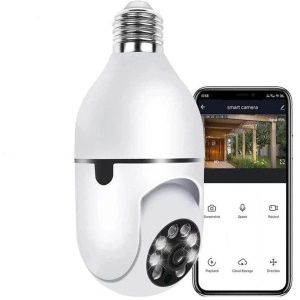 Camera de supraveghere in bec cu Wi-Fi, Jortan JT-8177 + card 32 GB - Img 4