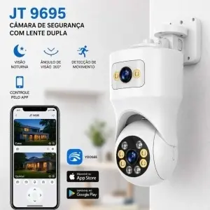Camera de supraveghere Jortan JT-9695 cu doua obiective si WiFi - Img 3
