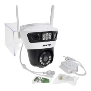 Camera de supraveghere tripla JORTAN6 cu Wi-Fi si pe cablu retea RJ45 - Img 3