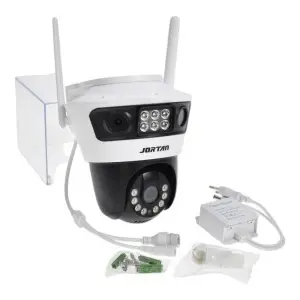 Camera de supraveghere tripla JORTAN6 cu Wi-Fi si pe cablu retea RJ45 - Img 3