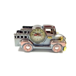 Ceas cu alarma pentru masa Vintage in forma masina de epoca - Img 3