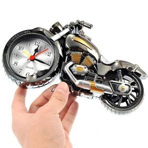 Ceas in forma de Motocicleta cu alarma si mecanism Quartz - Img 4