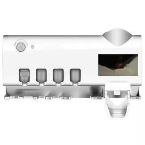 Dozator electric pasta de dinti cu alimentare solara si sterilizator UV - Img 2