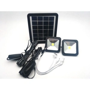 Kit panou solar cu slot USB GSM si 2 becuri lanterna LED incluse CL-08 - Img 3