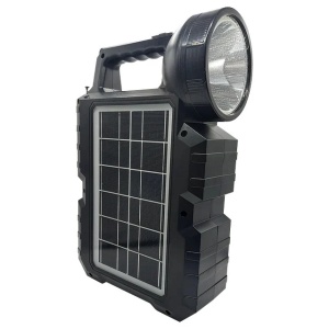 Kit panou solar portabil CCLAMP CL-810, cu 3 becuri incluse, Radio FM si Bluetooth - Img 4