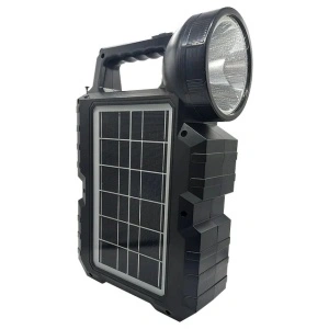 Kit panou solar portabil CCLAMP CL-810, cu 3 becuri incluse, Radio FM si Bluetooth - Img 4