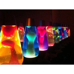 Lampa decorativa cu ceara colorata, Lava Lamp - Img 2