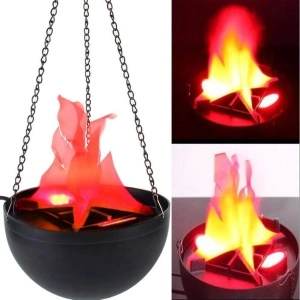 Lampa decorativa suspendata cu flacara falsa - Img 4
