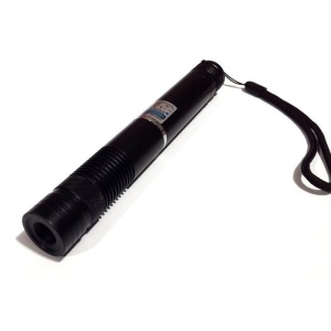 Laser albastru pointer 50000 mW, cu 2 acumulatori si 5 capete 3D - Img 2