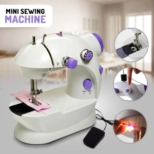 Masina de cusut electrica cu pedala Mini Sewing Machine SM-202A - Img 5