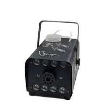 Masina de fum cu 8 lumini LED-uri RGB, putere 600W si telecomanda - Img 3