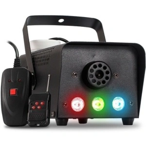 Masina de fum cu LED-uri putere 600W si telecomanda wireless - Img 2