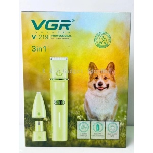 Masina de tuns cu acumulator 3 în 1 VGR V-219 pentru animale de companie - Img 6