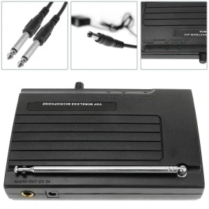 Microfon Wireless Lavaliera casca Profesional VHF Shure SH-200 - Img 4