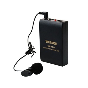 Microfon wireless tip lavaliera WG-101A, 30 m, modulare FM - Img 4