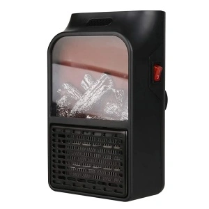 Mini aeroterma portabila 900 Watts, Flame Heater cu efect de Semineu - Img 3