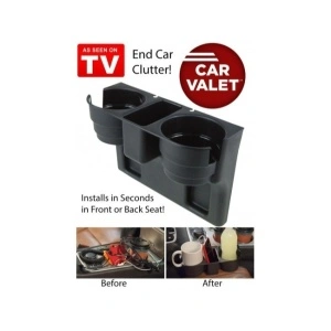 Organizator auto multifunctional pentru pahare si accesorii Car Valet - Img 4