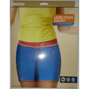 Pantaloni scurti de fitness din neopren pentru slabit YC-6105 - Img 3
