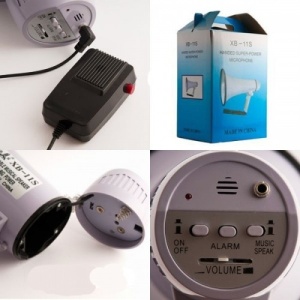 Portavoce portabila tip megafon cu microfon extern, XB-11S - Img 2
