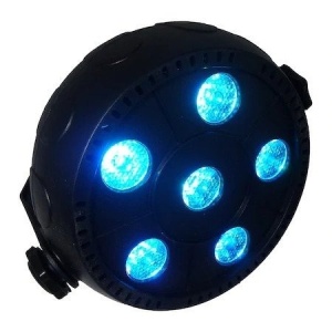 Proiector joc de lumini PAR 6 LED RGB Disco, lumini arhitecturale - Img 4