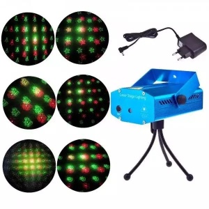 Proiector laser cu 6 figurine luminoase pentru Craciun - Img 4