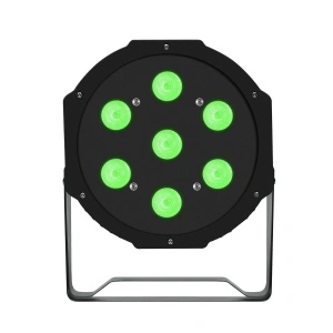 Proiector lumini PAR LED RGBW, cu 7 leduri 70W si culori statice - Img 3