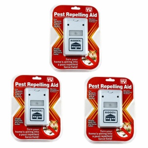 Set 2 aparate anti insecte si rozatoare Pest Repeller Riddex Plus - Img 4