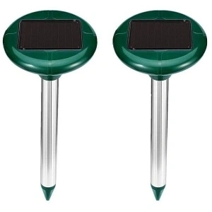Set 2 aparate solare cu ultrasunete impotriva daunatorilor,Solar Pest Repeller