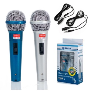 Set 2 microfoane dinamice unidirectionale cu fir WG-119 - Img 3
