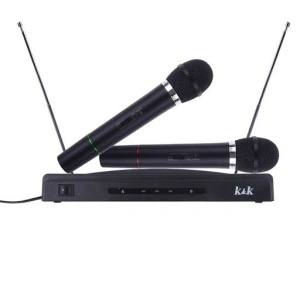 Set 2 microfoane wireless semiprofesionale K&K AT-306 - Img 3