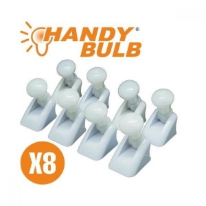Set 8 mini-becuri LED fara fir si cu intrerupator,Handy Bulb LED - Img 3
