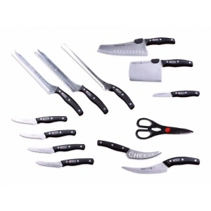 Set de 13 cutite pentru bucatarie Miracle Blade World Class din otel inoxidabil - Img 2