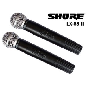 Sistem wireless SHURE LX88-II cu doua microfoane profesionale UHF - Img 4