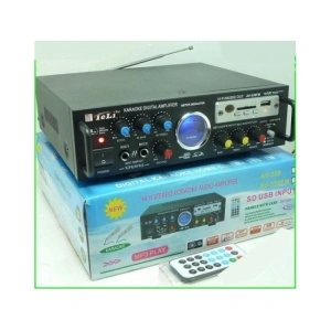 Statie amplificare Karaoke cu MP3 si Radio fm, AV-339FM,100 W RMS - Img 2