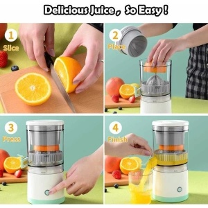 Storcator de citrice Citrus Juicer electric, portabil cu alimentare USB 45W - Img 3