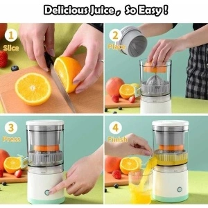 Storcator de citrice Citrus Juicer electric, portabil cu alimentare USB 45W - Img 3