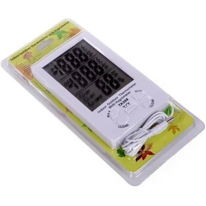 Termometru cu Higrometru TA298 de exterior si interior, afisaj LCD Digital - Img 3