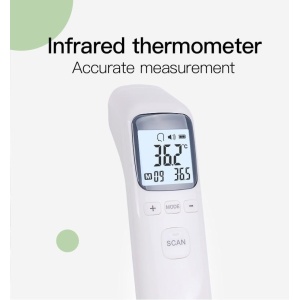 Termometru cu infrarosu fara contact si alarma pentru febra - Img 4