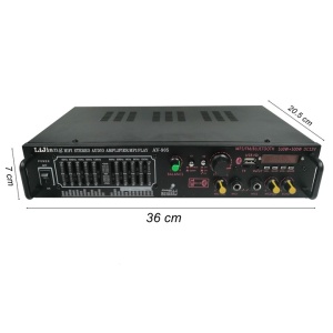 Amplificator audio cu Bluetooth de tip Statie HiFi Stereo 2x60 W - Img 5