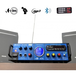 Amplificator audio profesional cu Bluetooth BT-288A putere 80W