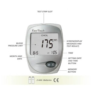 Analizor pentru masurat Glicemie si Hemoglobina EasyTouch GHb - Img 4