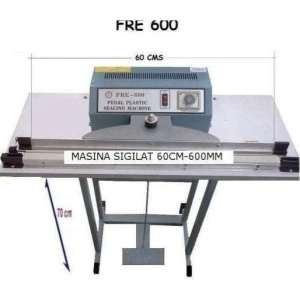 Aparat termic profesional cu pedala pentru sigilarea pungilor FRE-600 - Img 3