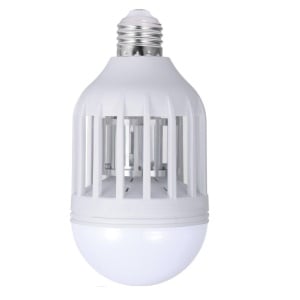 Bec LED antiinsecte cu lampa UV si capcana pentru tantari ZappLight LED 60W