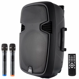 Boxa portabila tip troler JRH 15PRO cu Bluetooth, difuzor 15 inch si putere 2200 W