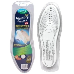 Branturi din spuma cu memorie pentru incaltaminte,Memory Insoles - Img 2