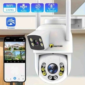 Camera de supraveghere JORTAN JT-9695 cu doua lentile 4MP Wireless - Img 4