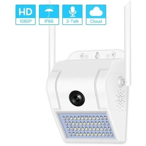 Camera de supraveghere tip lampa de perete cu 32 de leduri V380 Pro WIFI 2.0MP - Img 3