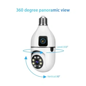 Camera supraveghere IP Wi-Fi Jortan JTZ-9696 cu lentila duala Night - Img 6