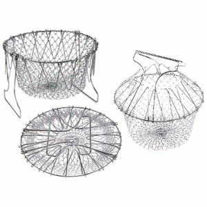 Cos pentru gatit sau scurs 12 in 1, din otel, Chef Basket Deluxe - Img 2